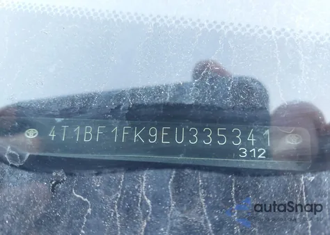 2014 Toyota Camry Se from USA, damaged, VIN 4T1BF1FK9EU335341